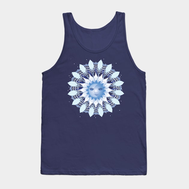 Winter Solstice Mandala Tank Top by emma17